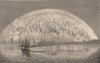 AURORA BOREALIS. from the Pandora. Crossing the Polar circle. Arctic.  1882