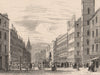 GLASGOW. The Trongate, from the cross, looking west. Scotland 1882 old print
