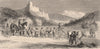 STUTTGART. The return from Market. Germany 1882 old antique print picture