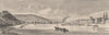 BUDAPEST. View of the city. Hungary 1882 old antique vintage print picture