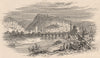 KARS. View of the city. Turkey 1882 old antique vintage print picture
