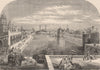 AMRITSAR. The Fount of Immortality. India 1882 old antique print picture