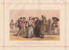JAPANESE. Taikoon Mendicant Bonze women soldier peasant Coolie Pilgrim 1882