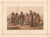 AMERICAN INDIANS. Iriquois Assineboin Crow Pawnee Dakotah Sioux warrior 1882