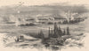 YELLOWSTONE. The great Geyser Basin. Wyoming 1882 old antique print picture