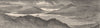 LAKE GEORGE. from Prospect Mount. New York State 1882 old antique print