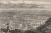 SANTO DOMINGO. The Vega Real from Santo Cerro. Dominican Republic 1882 print