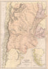 LA PLATA. Banda Oriental del Uruguay. Paraguay w/o Gran Chaco.Argentina 1882 map