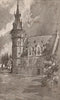 TERMONDE (DENDERMONDE) . The Museum. Belgium 1916 old antique print picture
