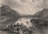 NEW YORK STATE. West Point and the Highlands. Cannon. Soldiers. Hudson 1874