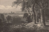 PHILADELPHIA. View from West Park. Pennsylvania 1874 old antique print picture