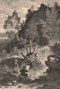 NEW JERSEY. Eagle Rock, West Orange 1874 old antique vintage print picture