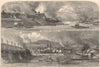 SOUTH PITTSBURG AND ALLEGHENY CITY. Views. Pennsylvania 1874 old antique print