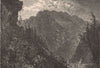 PENNSYLVANIA. Pillsbury Knob. Susquehanna 1874 old antique print picture