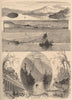LAKE GEORGE, NY. Dome Island. Sabbath day Point. Tongue/Fitch Mountains.  1874