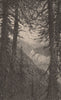 MOUNT MANSFIELD. View from Mountain-Road. Vermont 1874 old antique print