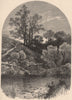 MASSACHUSETTS. Banks of the Housatonic, at Pittsfield. Housatonic 1874 print