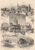 ST LOUIS, MO. Elevator. Fourth Locust Olive Streets. Shaw's Garden.  1874