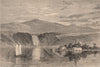 ST LAWRENCE RIVER. Montmorency Falls & Ste Petronille, Québec. Quebec 1874