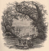 PORTLAND, MAINE. View from Peak's Island 1874 old antique print picture
