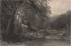 ADIRONDACKS. The Adirondack Woods. New York State 1874 old antique print