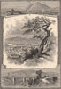 NEW YORK. Port Jervis and Vicinity. Lackawaxen 1874 old antique print picture