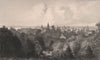 MILWAUKEE. Attractive view of the city. Wisconsin 1874 old antique print