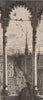 NEW YORK CITY. A Glimpse of Fifth Avenue 1874 old antique print picture