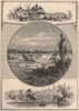 NEW YORK CITY. Prospect Park, Brooklyn 1874 old antique vintage print picture