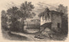 WASHINGTON DC. Glimpse of Janjanbureh, from Analostan Island 1874 old print