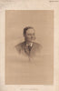 Mr. J.T.D. Llewelyn 1883 old antique vintage print picture