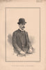 H.R.H. Prince Henry of Battenberg 1888 old antique vintage print picture