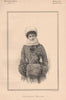 Viscountess Melgund 1888 old antique vintage print picture