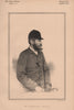 Mr. Sheffield Neave 1888 old antique vintage print picture