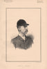 Captain Cheape 1888 old antique vintage print picture