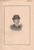 Lady George Pratt 1888 old antique vintage print picture