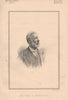 The Duke of Manchester 1888 old antique vintage print picture