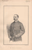 Mr. Arthur Labouchere 1888 old antique vintage print picture