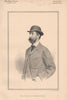 The Earl of Londesborough 1888 old antique vintage print picture
