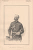 Lord William Beresford V.C 1888 old antique vintage print picture