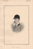 Mr. F.V. Williams 1888 old antique vintage print picture