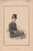Lady Doreen Long  1889 old antique vintage print picture