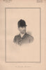 Mr. Wilfred Marshall 1889 old antique vintage print picture