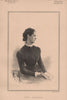 Lady Ardilaun 1889 old antique vintage print picture