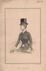 Lady Tichborne 1889 old antique vintage print picture