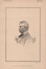 Mr. A.B. Freeman Mitford 1889 old antique vintage print picture