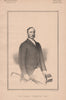 Sir Charles Mordaunt Bart 1889 old antique vintage print picture