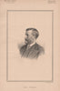 Earl Amherst 1890 old antique vintage print picture