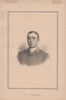Mr. T.H. Bennett 1890 old antique vintage print picture
