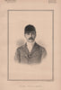 Colonel Morgan Crofton 1890 old antique vintage print picture